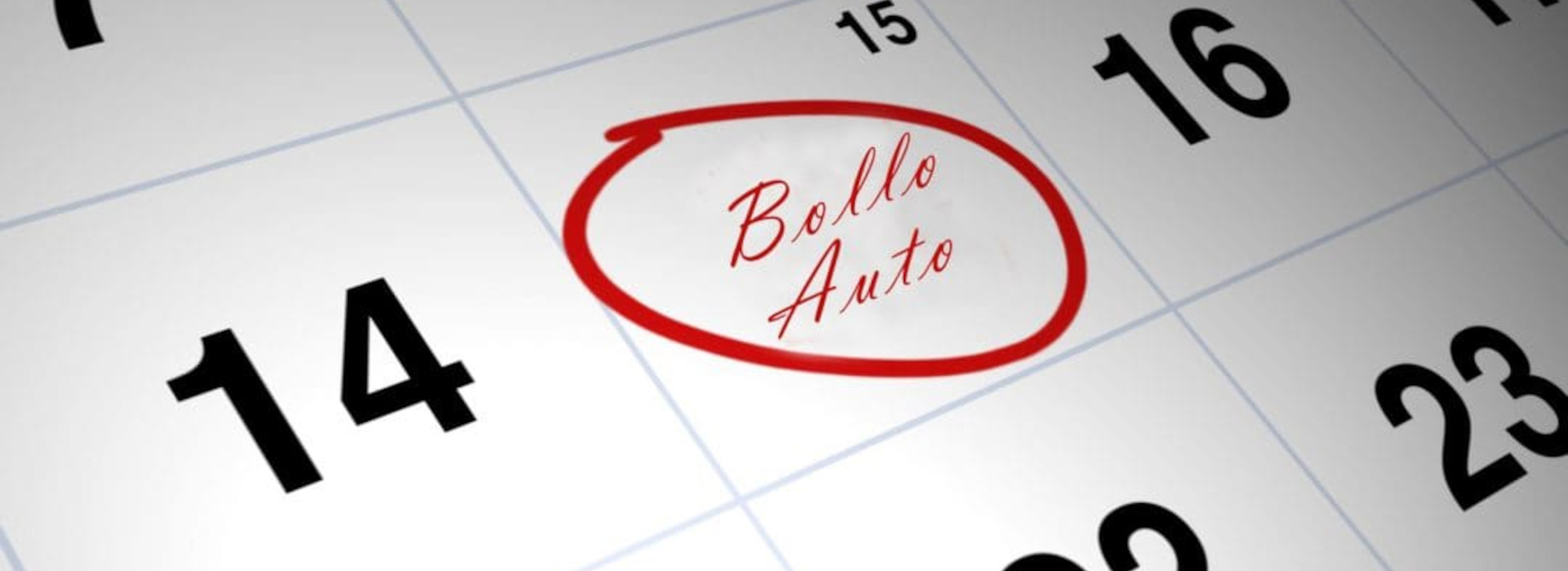 Bollo auto prima immatricolazione: quando si paga?